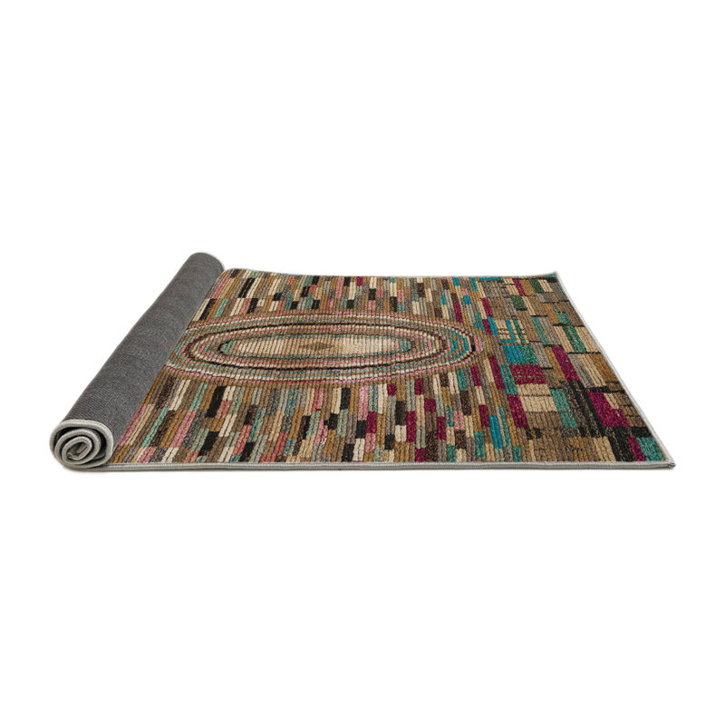 Abstract Indoor Rug, Round 8'