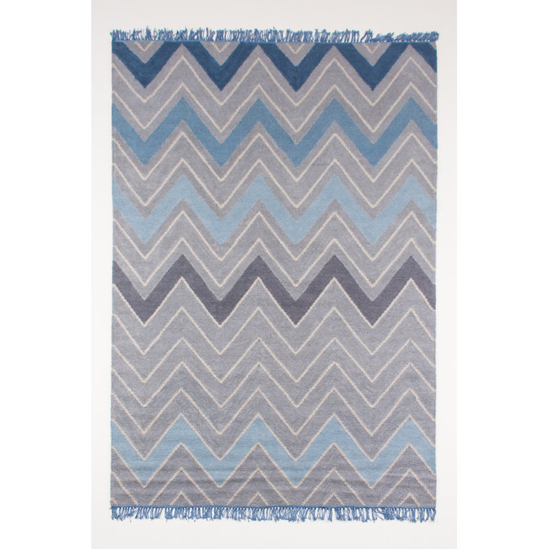 Tulane Chevron Hand Woven Area Rug, Rectangle 200 x 290cm