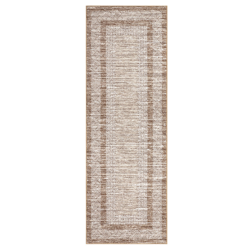 Tapis Lavable à la machine Randolph, Tapis de couloir 2 pi x 6 pi
