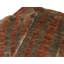 Windsom Striped Area Rug in Black/Rust/Gray