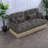 Deep Seat Sectionals, Chenille Leopard Modern Tassel Sofa For Home