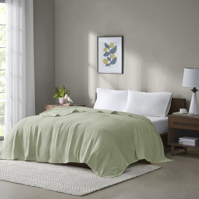 Couverture pour lit simple 100% coton Freshspun