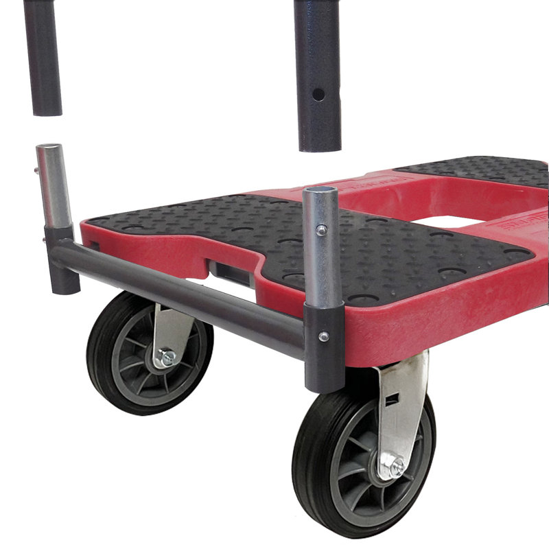 1500 Lb. Capacity Foldable Table Dolly, Red
