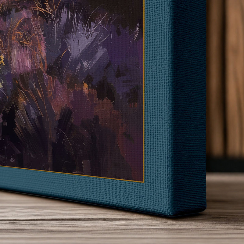 Print, 36x24 - 91.4 x 61.0 cm, Teal Border