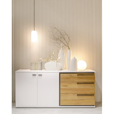 Hadlyn 183.1cm W 3 - Drawer Chest of Drawers