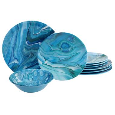 Enchante Direct Cook with Color Plastic Mixing Bowls with Lids - 12 Piece Nesting Bowls Set Includes 6 Prep Bowls and 6 Lids, Microwave Safe Mi