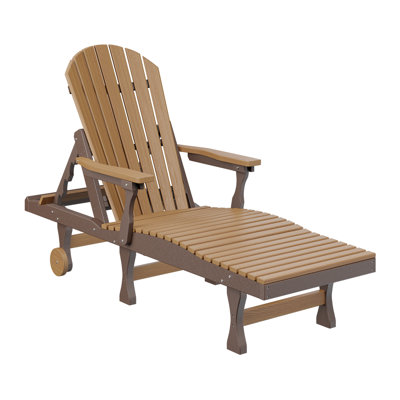 Comfo Back Outdoor Chaise Lounge
