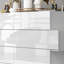 Commode double 8 tiroirs avec surface ultrabrillante-1820104488
