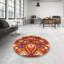 Tapis oriental orange-1404106266