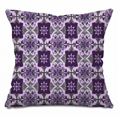  Coussin en coton réversible