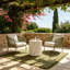 Veinedge Concrete Top End Table-138202705