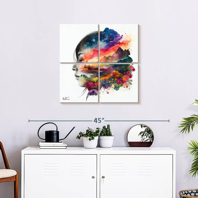 Kelan Dream - Astro Cruise, 26" H x 26" W