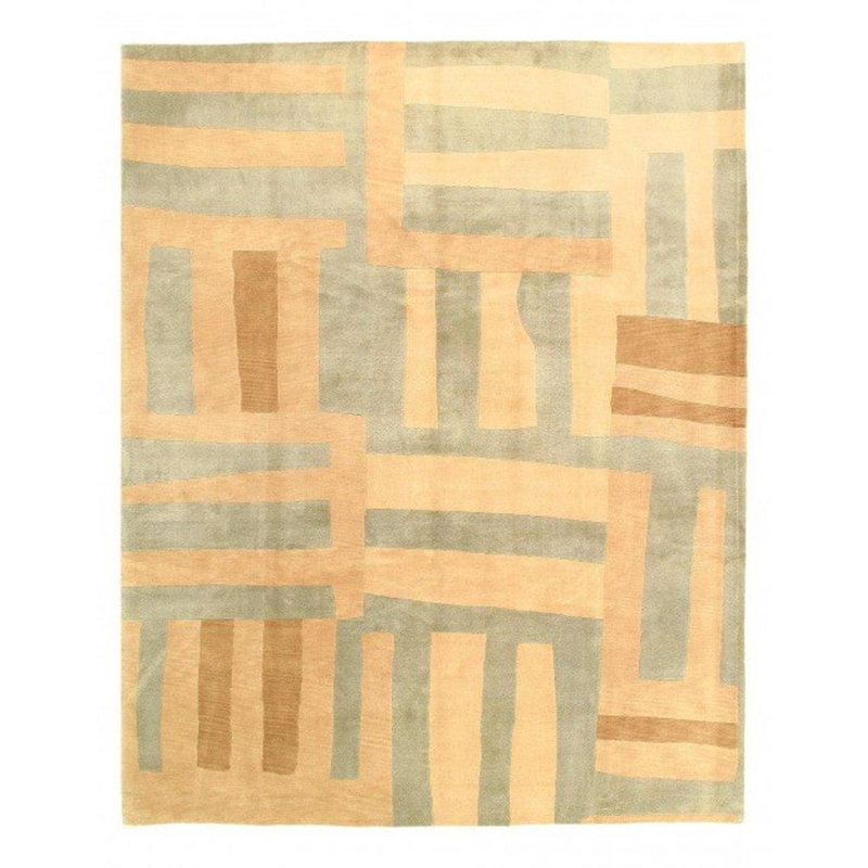 Geometric Area Rug in Beige