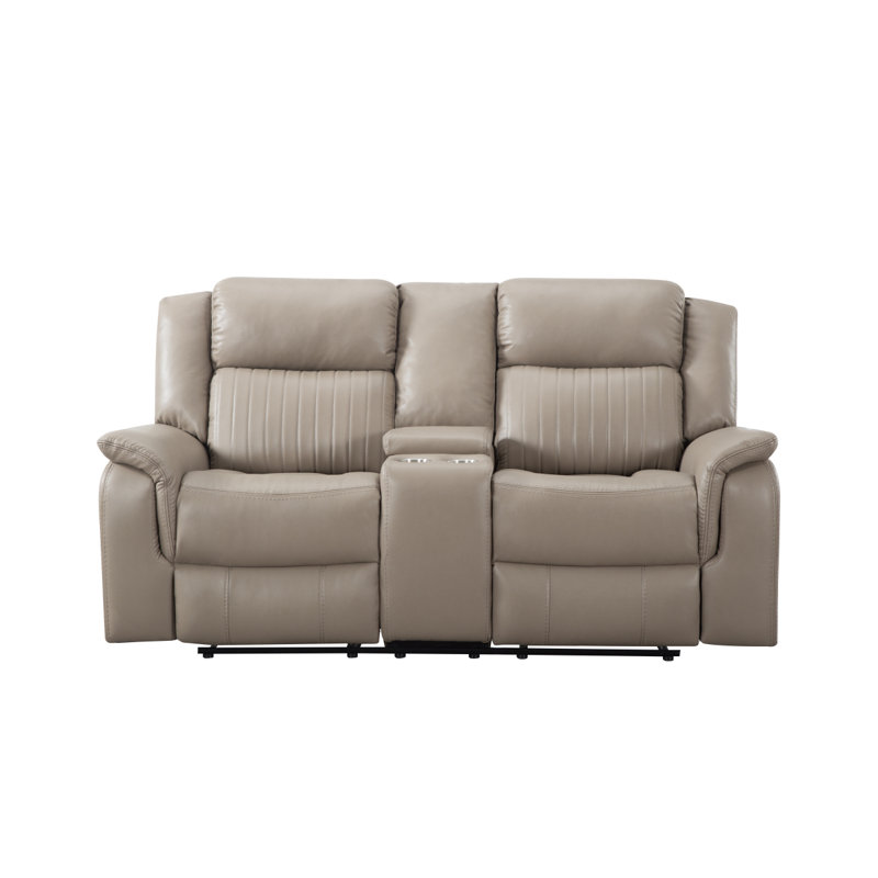 Causeuse inclinable manuelle moderne 72 po Modern