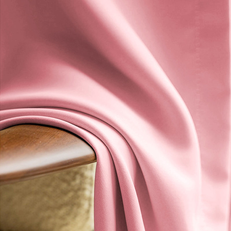 Rideau de porte haute précision 1 panneau, disponible en plusieurs couleurs et tailles, Pink 3#, 100"Wx108"L