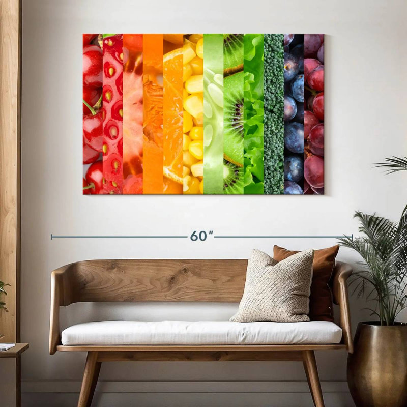 Yarlin Food For The Health, 32" H x 48" W