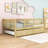 Clyda Daybed with Twin Trundle and Fence Guardrails-970105892-970105891