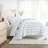  Stone All Season Down-Alternative Comforter Set in Cabbage Rose Stripe-460654589