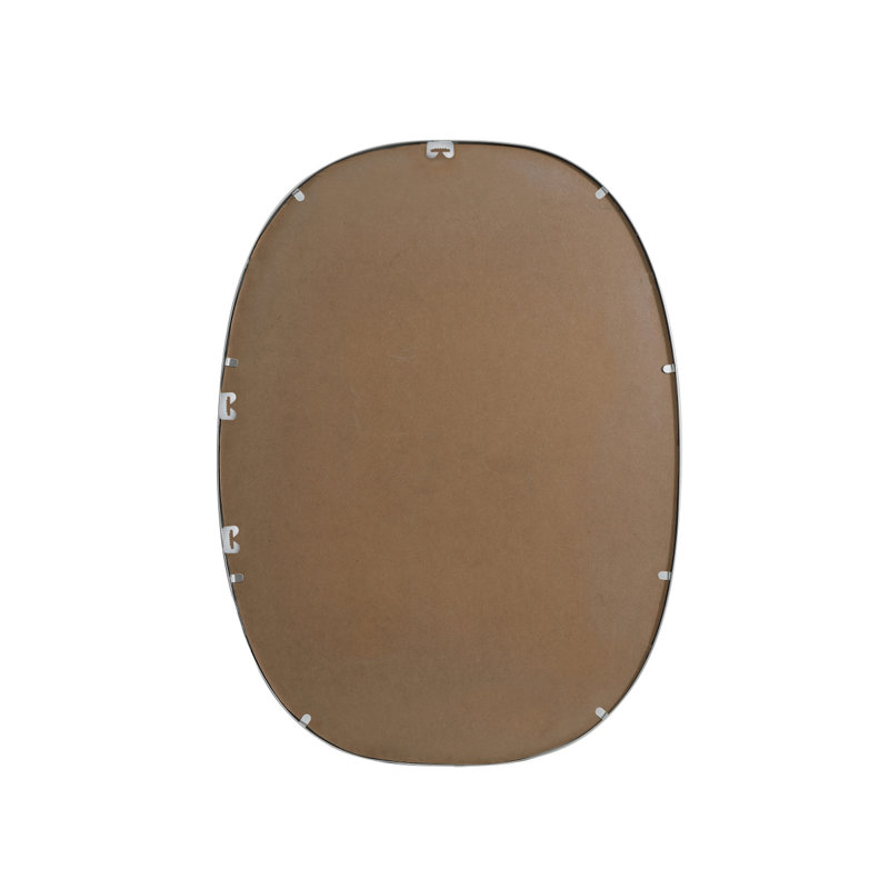 Miroir mural Sabine, Argent, 36 po x 27 po