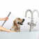 Circular Single Handle Tub Faucet