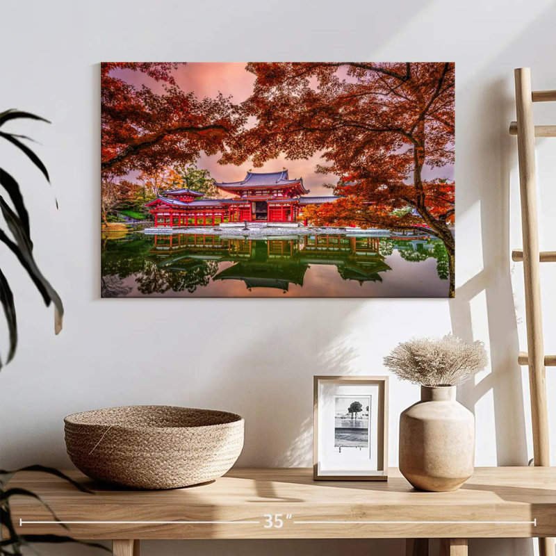 Temple Adella Byodoin, H 16 po x l 24 po