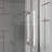 Pivot Shower Doors, 30" W x 72" H Frameless Bi-fold Swing Shower Door,1/4" (6mm) Clear Tempered Glass, Chrome Finish Hardware, Reversible Installation