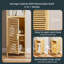 Taylorstown Bamboo Freestanding Linen Cabinet-603155749