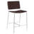 Casilde Leatherette Stool with Open Back-659811774