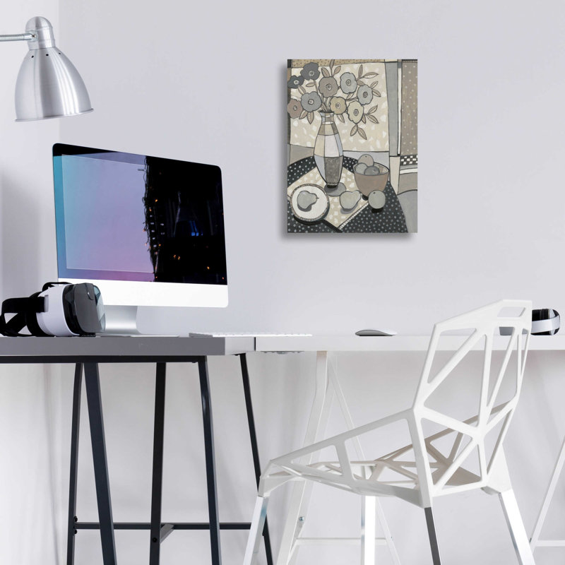 «Table Top I» par Tim O'Toole, art mural en verre acrylique, H 16 po x l 12 po x P 0,13 po