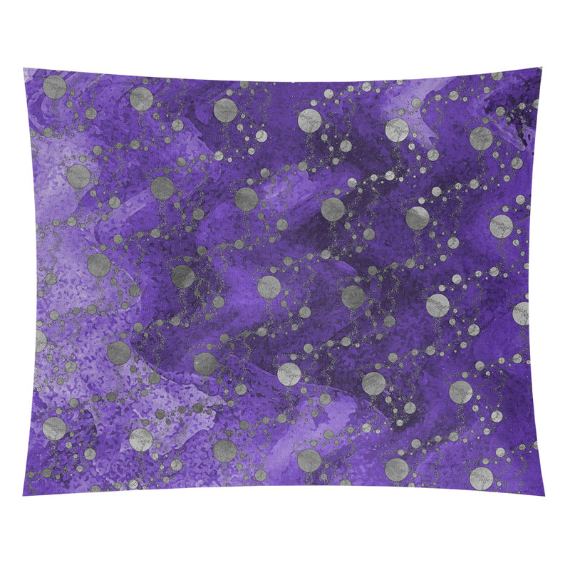 Polyester Tapestry, 29" H x 39" W, Purple