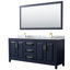 Ensemble de meuble-lavabo double 80 "avec miroir Daria-97902426-97902424-97902420