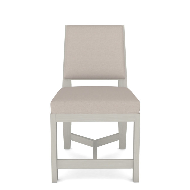 Thom Filicia Home Upholstered Back Side Chair, Wrenn, Nadia Steam