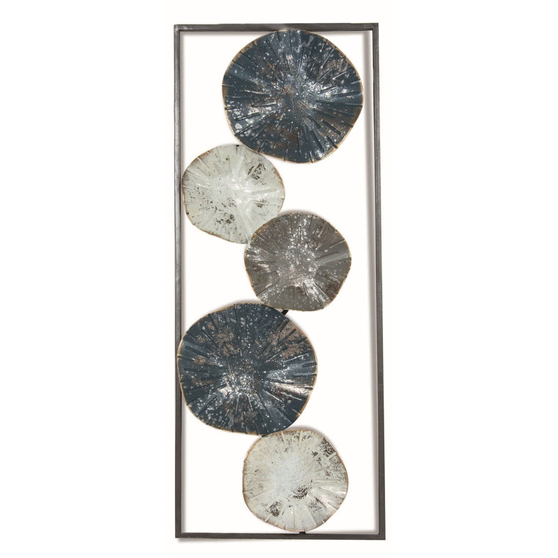 Farmhouse Abstract Wall Decor on Metal