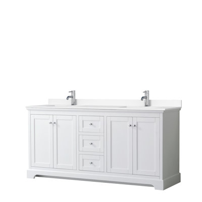 Ensemble de meuble-lavabo double 72 po Avery