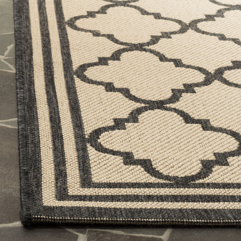Linden 100 Performance Geometric Rug, Rectangle 4' x 6'