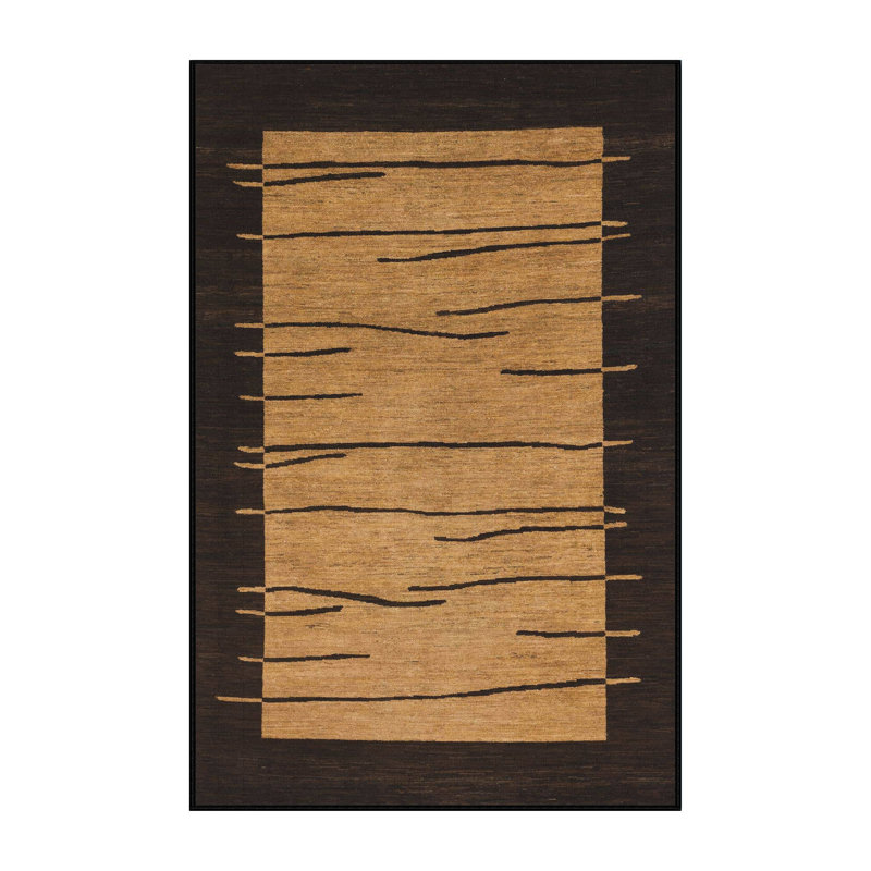 Tapis abstrait moderne 1623, Tapis de couloir 2 pi x 5 pi