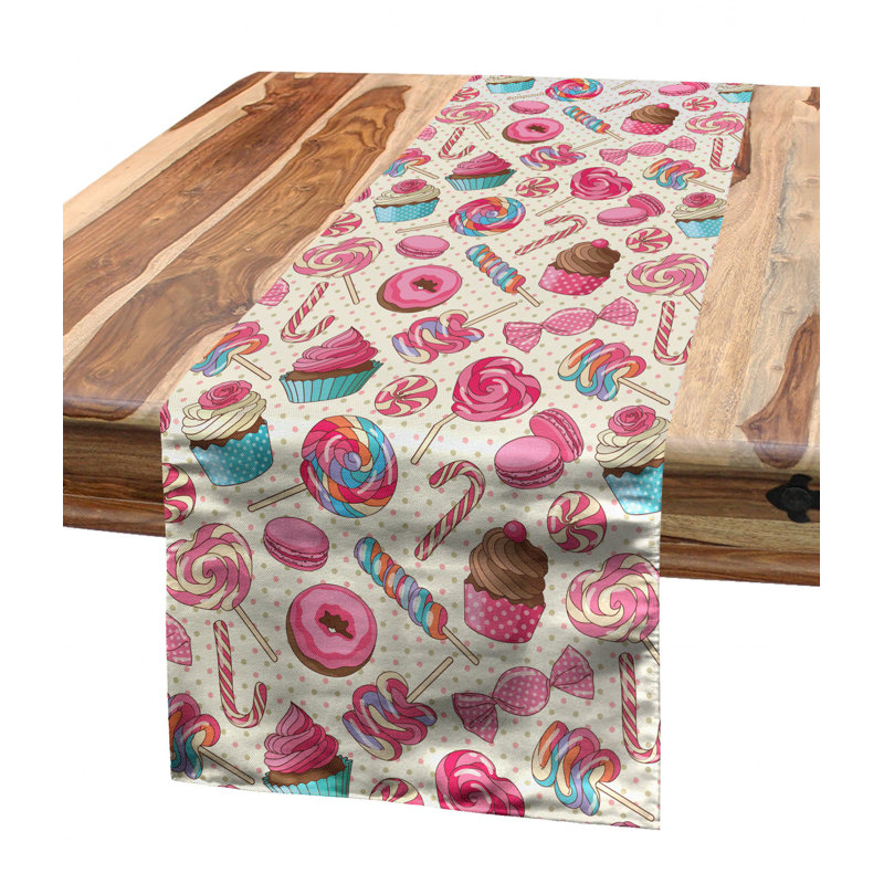 Candy Cane Table Runner, Pink