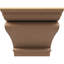Bois de cèdre brut Mayflower TimberThane Corbel, apprêté brun clair-88292262
