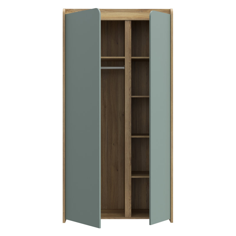 2 Door Manufactured Wood Wardrobe