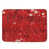 Motif floral rouge