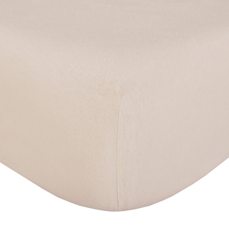 Flannel Sheet Set, Twin, Cream