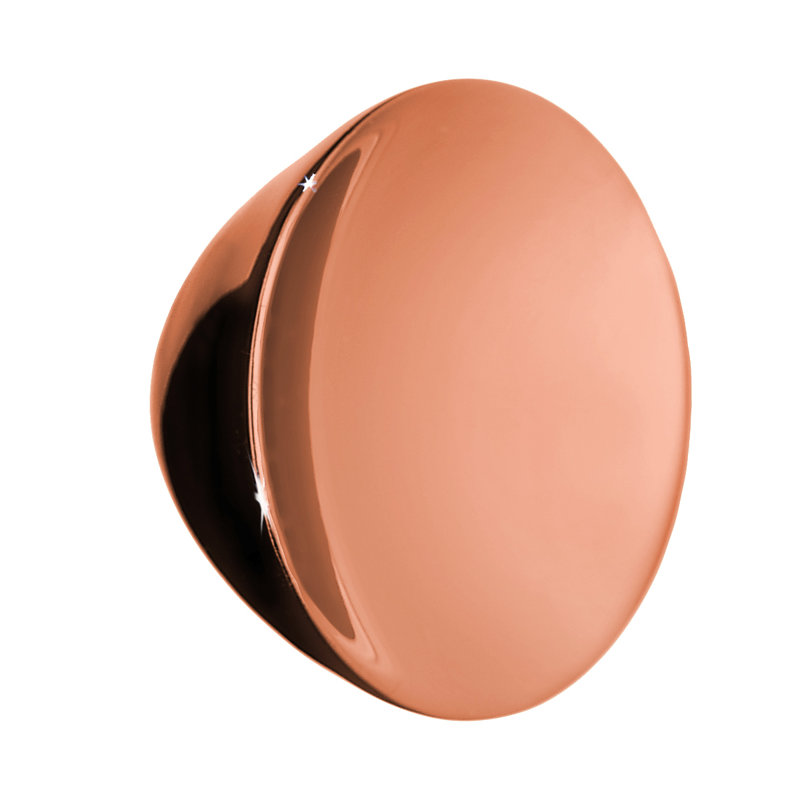 Oversized 2" Diameter Conical Knob, Copper