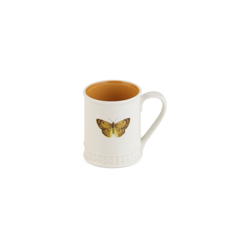 Portmeirion Botanic Garden Harmony Papilio Amber Tankard Mug 16Oz Amber
