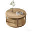 Table basse ronde en bois, table circulaire pour le salon-1356028210