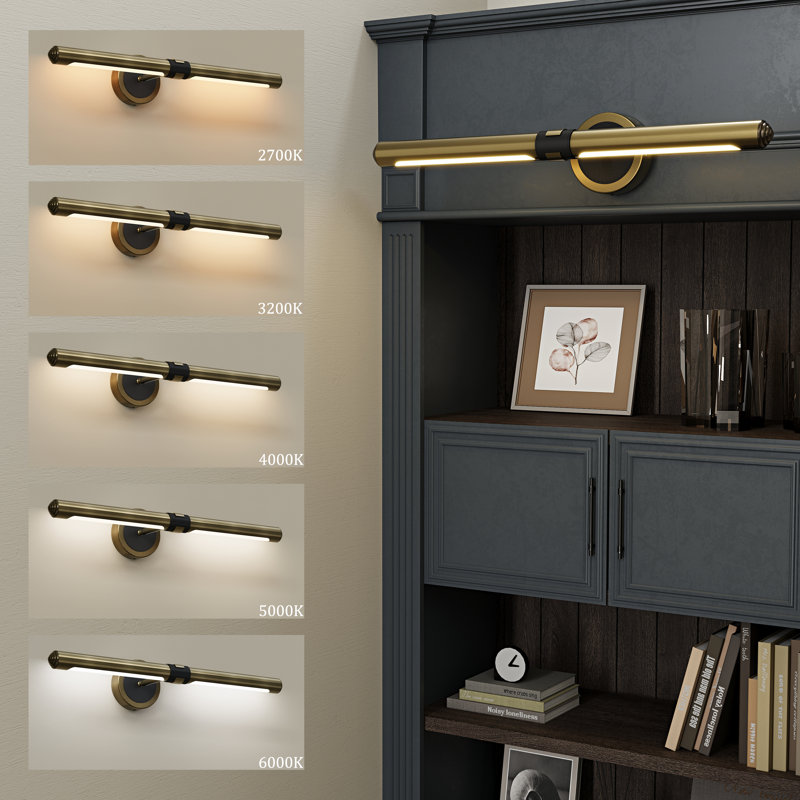 Luxury Dimmable Solid Brass Picture Light