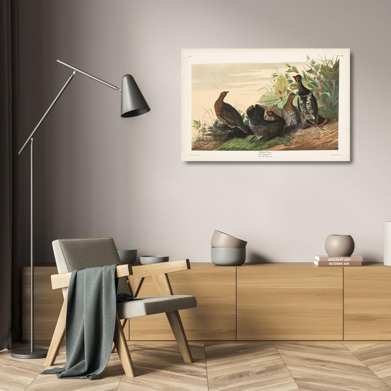 «Red Barrel Studio® Audubon, John James», reproduction d'art sur toile tendue avec pl 176, H 17 po x l 24 po