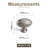Oval-Shaped With Striped Knob-122254366