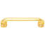 Caché 5 inches c.c. pull with Swarovski Clear Crystals & sleevesin Gilded Mercury