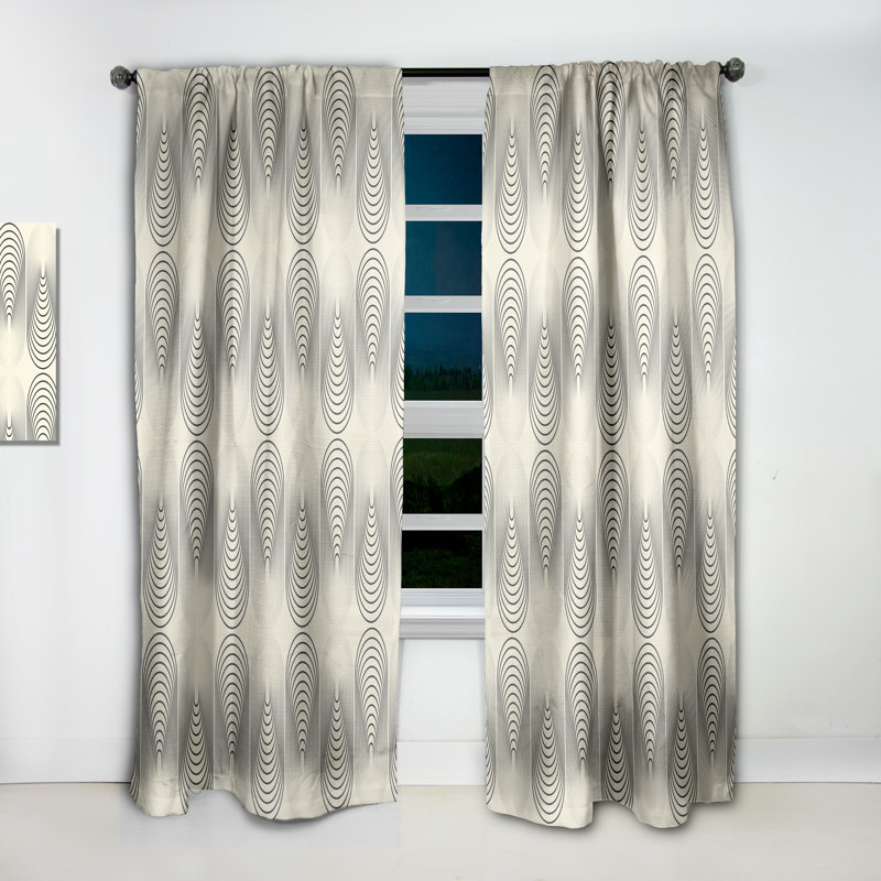 Animal Curtain Panel, Farmhouse Horse Decor Blackout - Farmhouse Horse I, 52" W x 95" L