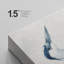 Couple de hérons bleus et blancs – Ensemble de 2 impressions encadrées sur toile 32 po x 12 po x 2 po-134739332-134739333